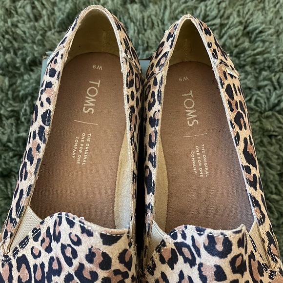 Leopard Toms Shoes - Picture 3 of 6